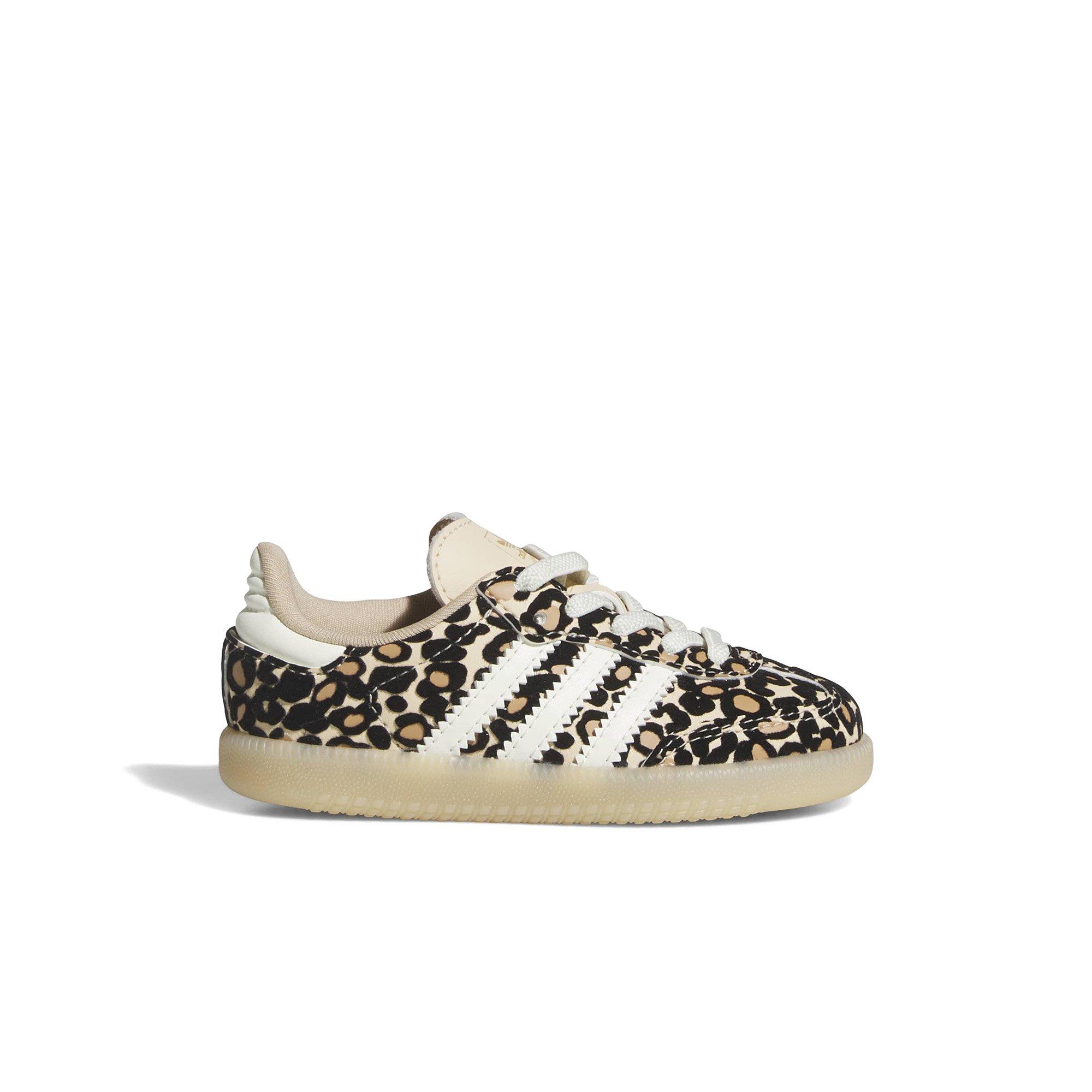 adidas Originals Samba OG "Cheetah Print" Toddler Girls' Shoe - BROWN/BLACK